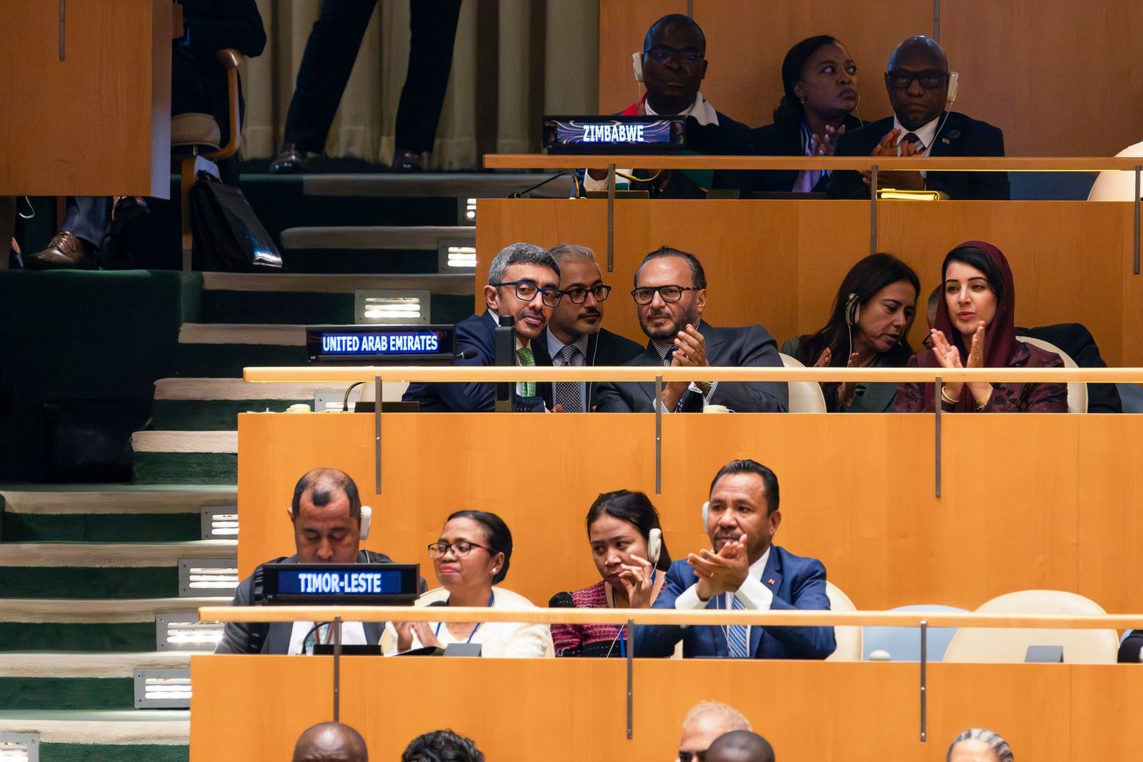 Abdullah bin Zayed Leads UAE Delegation at High-Level Conference on Two-State Solution - UAE