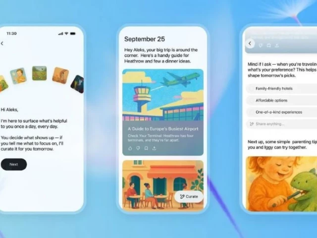 users can guide the feed by tapping a curate option to request specific updates such as local event listings or hobby tips photo open ai blog