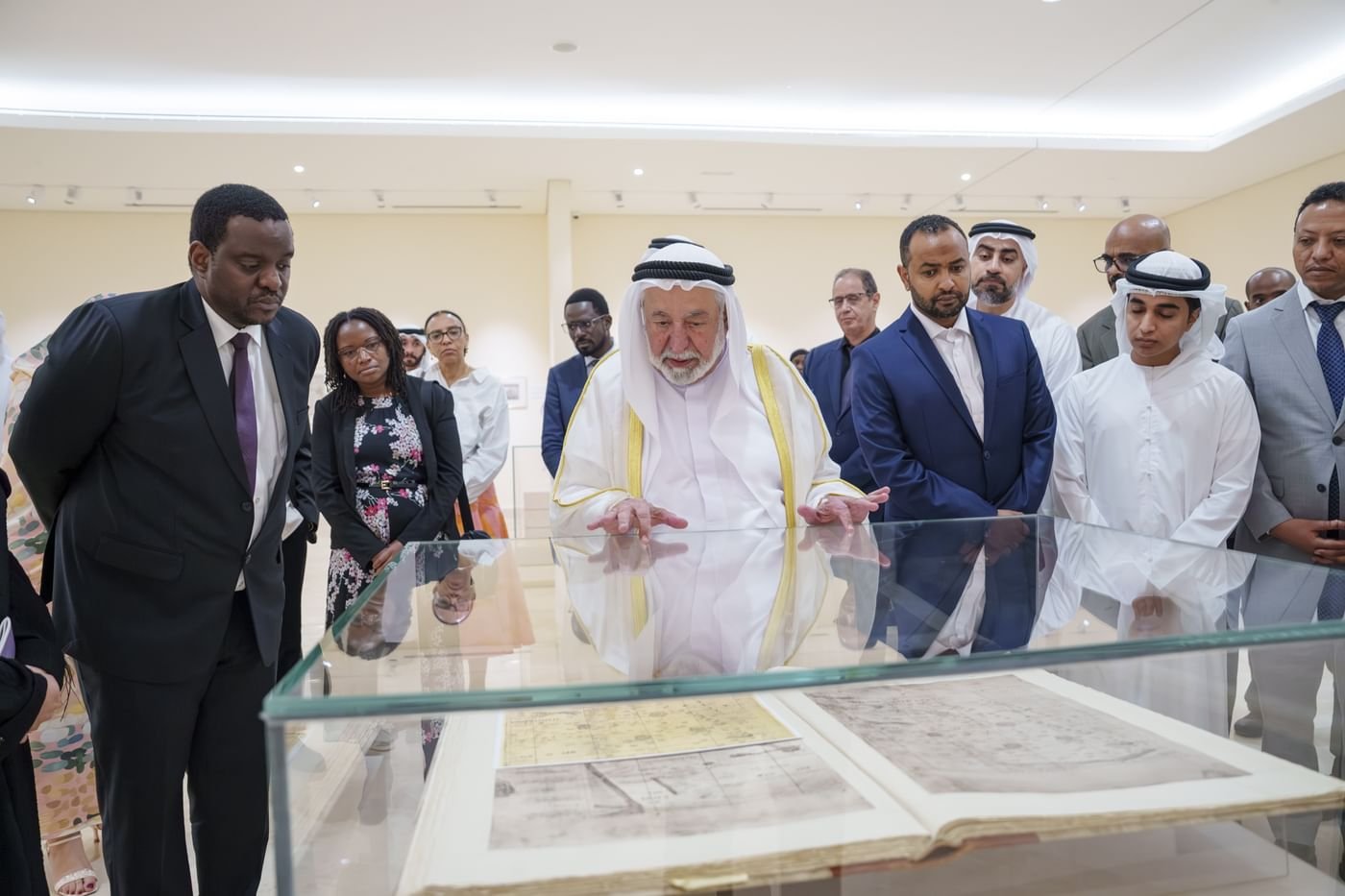 Sharjah Ruler meets first cohort of PhD students at Global Studies University - UAE