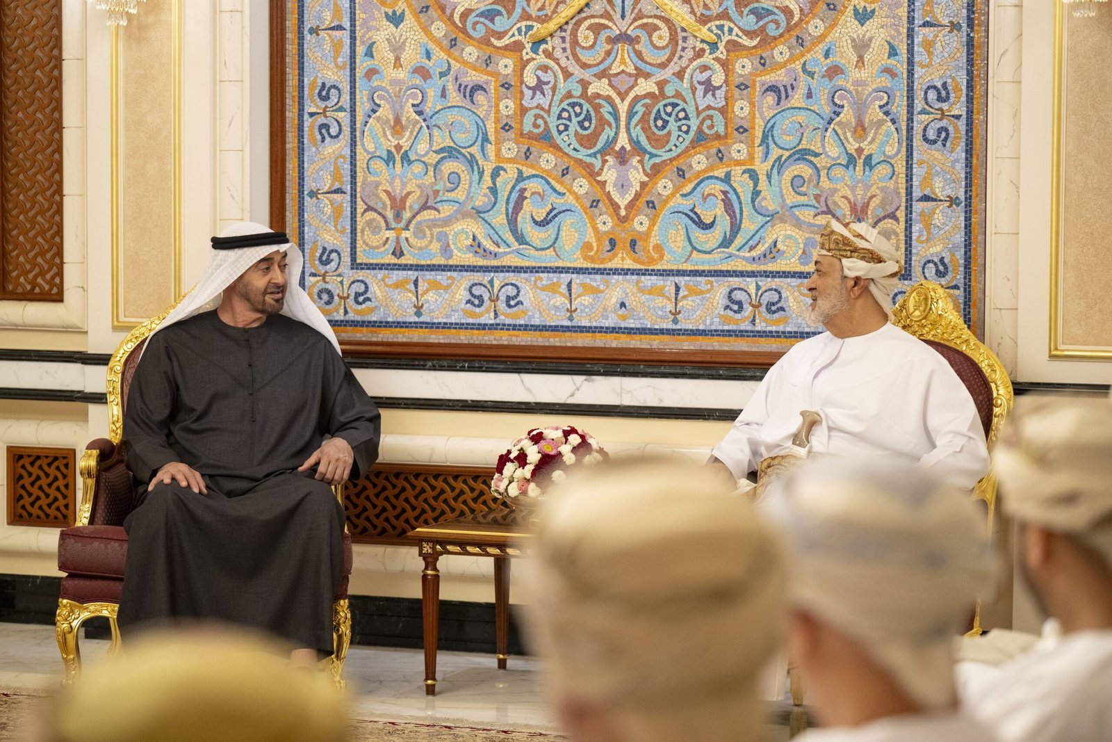 UAE President and Sultan of Oman Hold Talks on Bilateral Ties - UAE