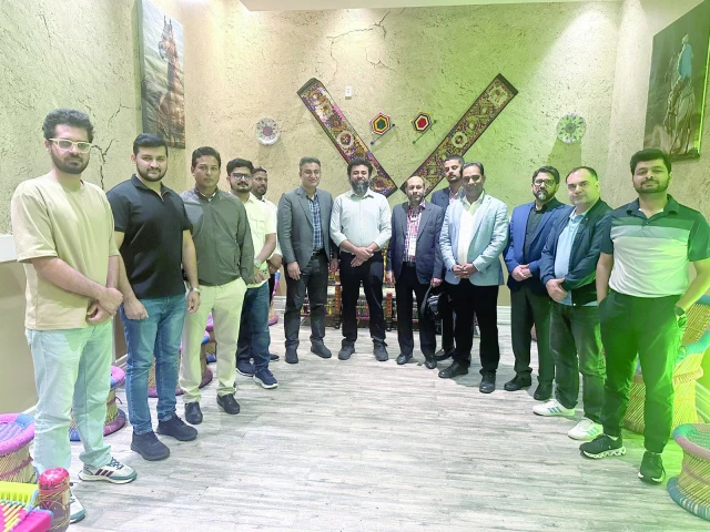 members of the pakistan delegation at the apparel textile sourcing show 2025 in canada photo express