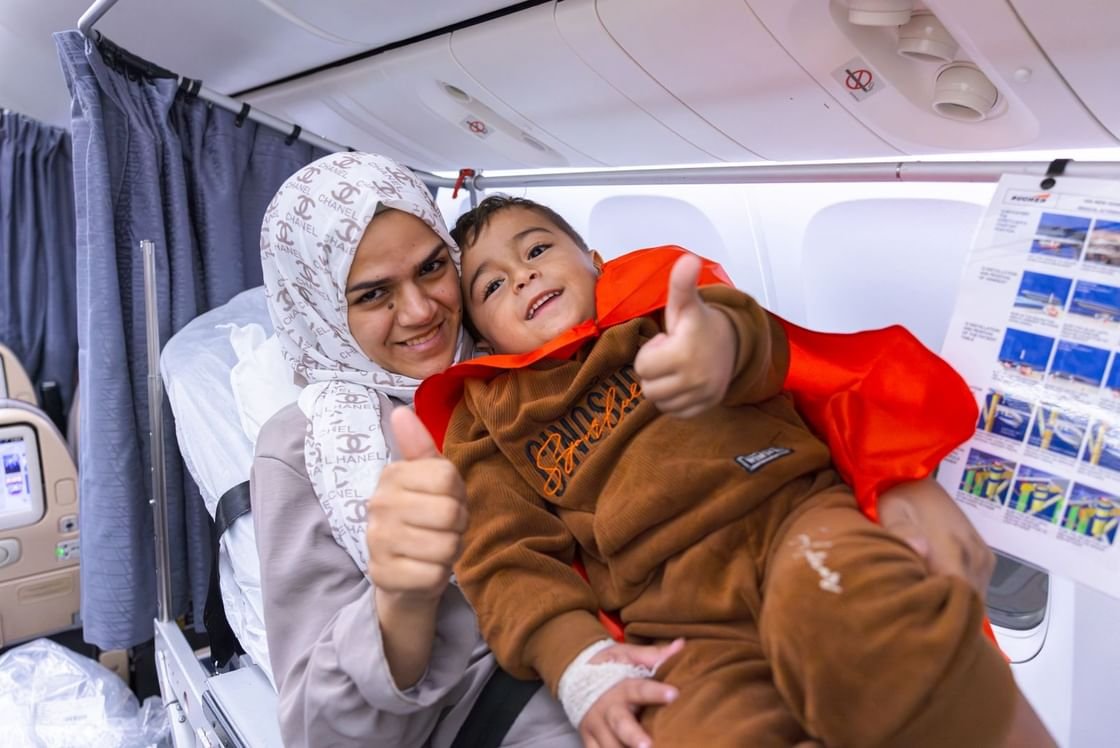 UAE Carries Out Urgent Medical Evacuation of 57 Patients From Gaza - UAE