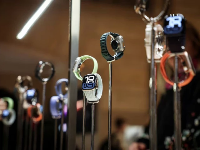 apple watches are displayed at an apple store in new york city us april 15 2025 photo reuters