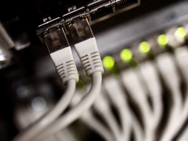 cables are pictured inside a data centre in paris france on march 4 2019 photo reuters