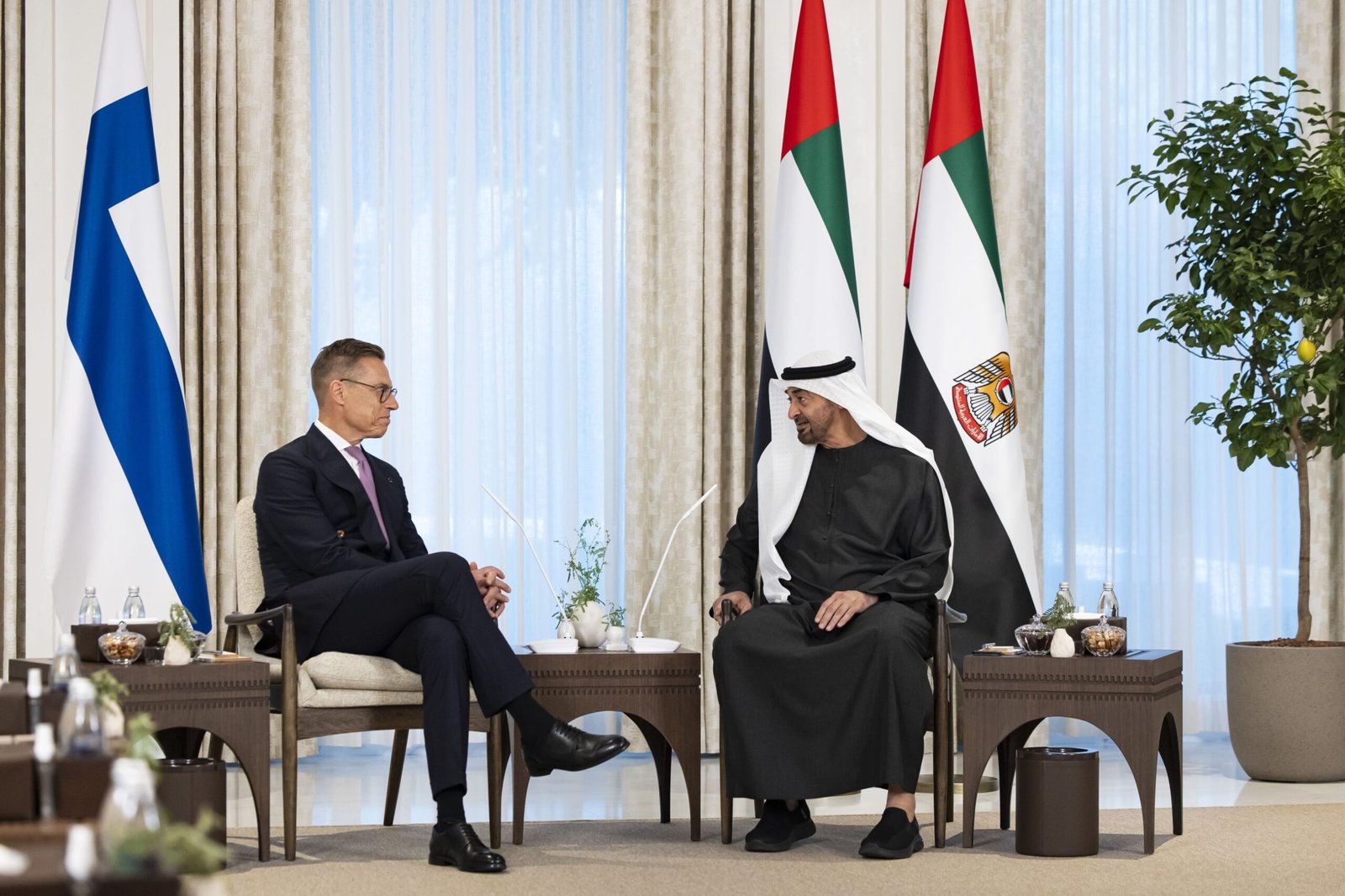 ​UAE President and Finland’s Stubb Target AI and Space in New Partnership Push - UAE