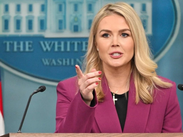 white house press secretary karoline leavitt