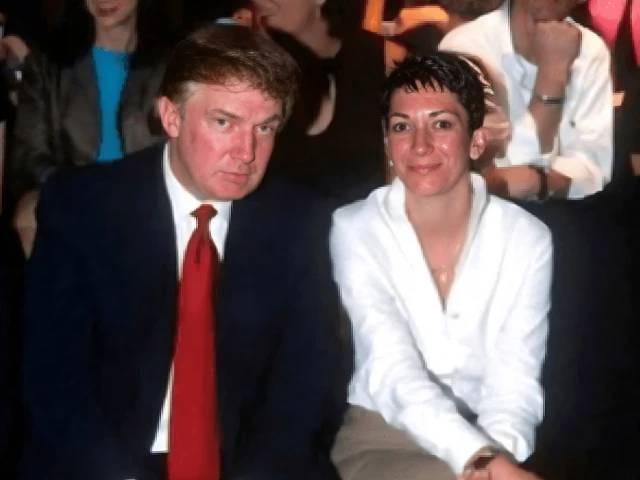 ghislaine maxwell and donald trump are shown in this image released by the department of justice in washington dc us on december 23 2025 as part of a new trove of documents from its investigations into the late financier and convicted sex offender jeffrey epstein photo reuters