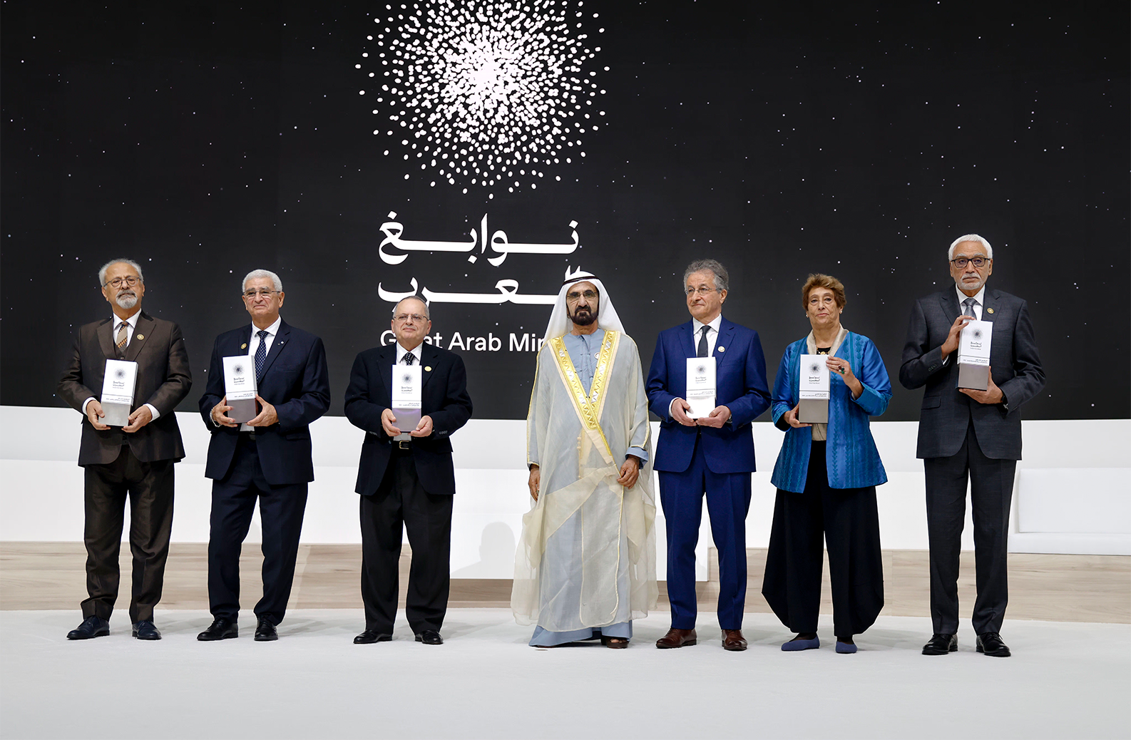 Mohammed bin Rashid Honours Winners of 2025 edition of the Great Arab Minds - UAE