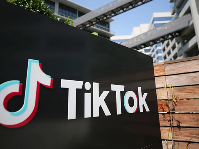 tiktok logo is displayed outside its office in culver city california photo afp
