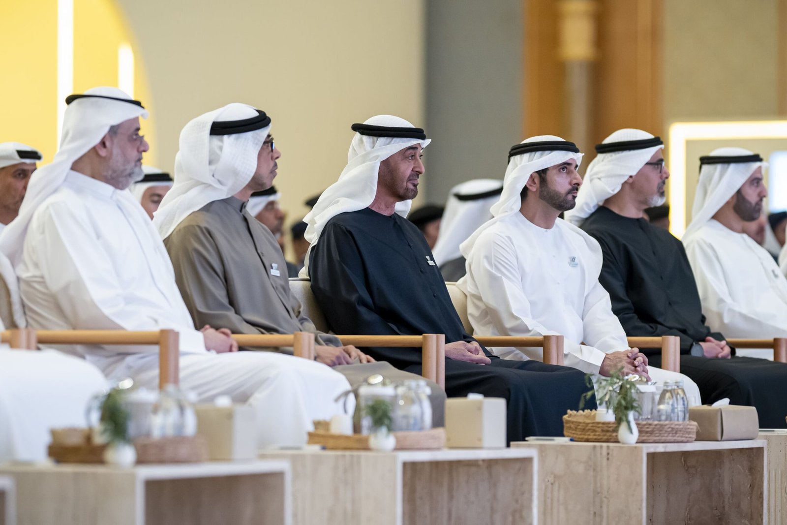 UAE President, Sheikhs Attend Session Marking Fourth Anniversary of Day of Solidarity - UAE