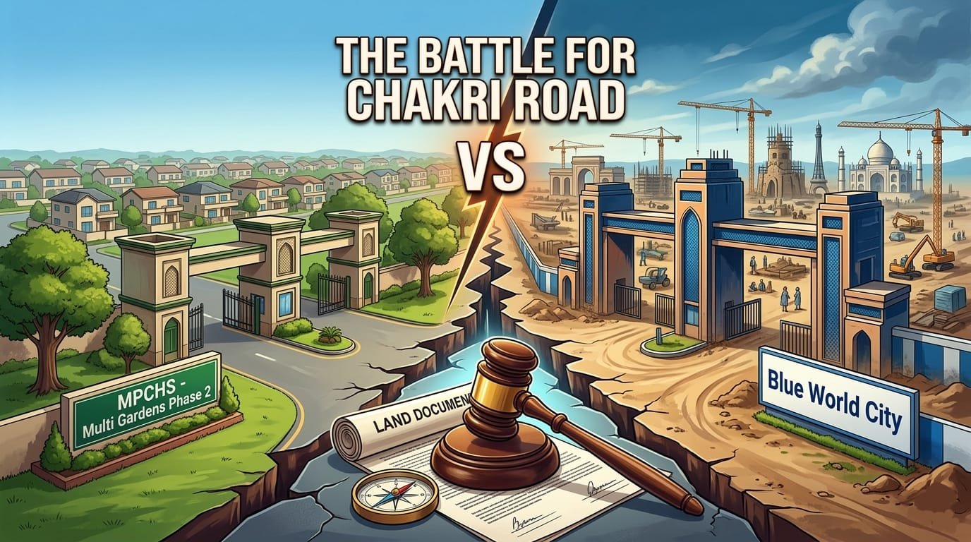 Multi Gardens Phase 2 vs. Blue World City: The Battle for Chakri Road