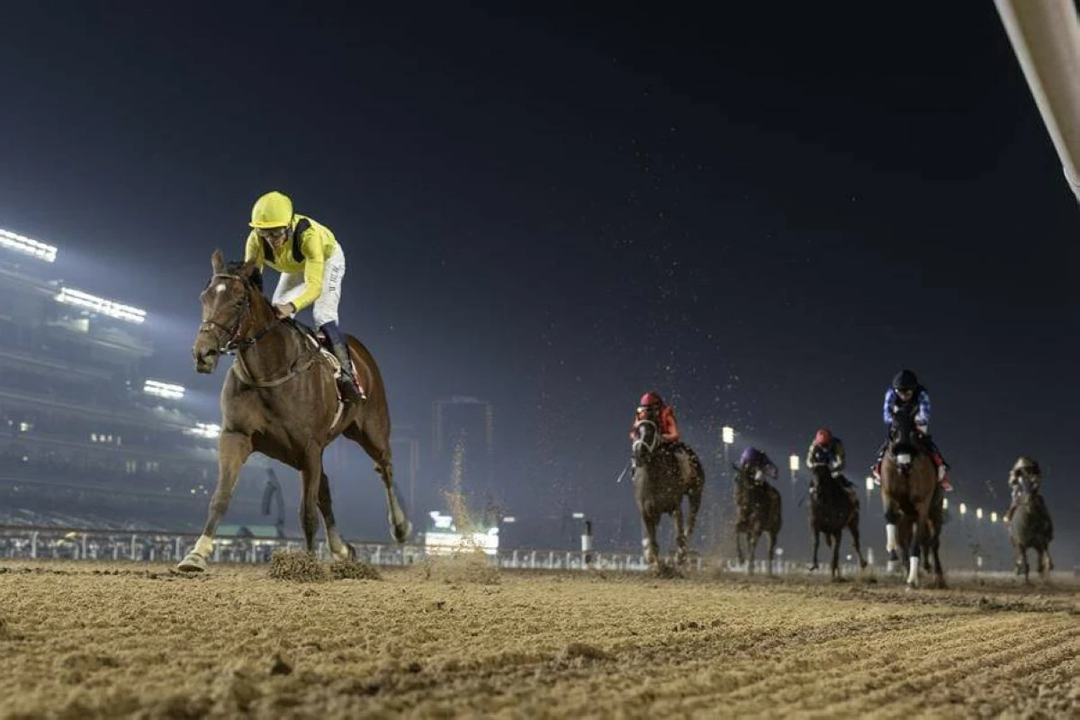 Giants clash early in Dubai World Cup trackwork