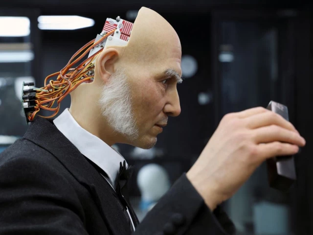 a humanoid robot stands at the office of developer ex robots in dalian liaoning province china june 6 2024 photo reuters