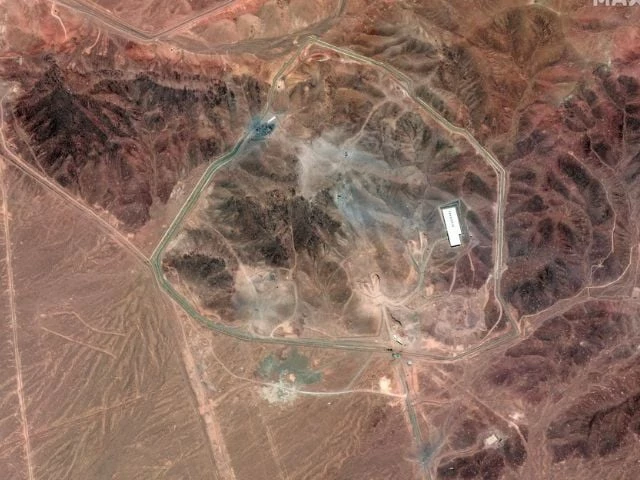 a satellite overview shows the fordow fuel enrichment facility along with damage from airstrikes amid the iran israel conflict near qom iran june 24 2025 maxar photo reuters