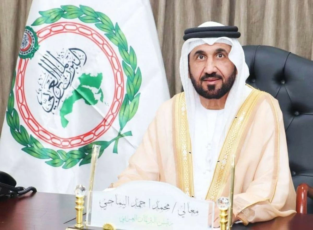 File photo of Mohammed bin Ahmed Al Yamahi, Speaker of the Arab Parliament. (WAM)