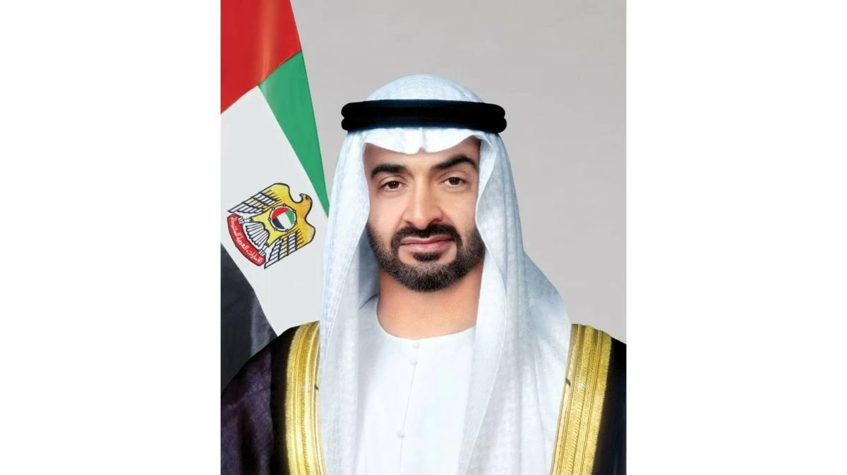 President His Highness Sheikh Mohamed bin Zayed Al Nahyan.