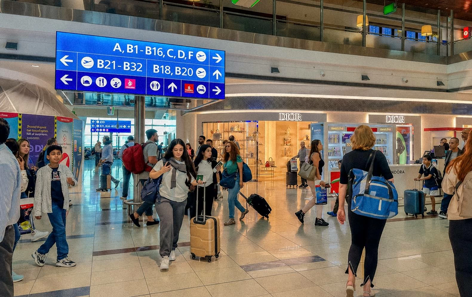 Ahmed affirmed that Dubai Customs will continue implementing initiatives and development projects that enhance the passenger experience, and support the objectives of the Dubai Economic Agenda D33. Picture credit: WAM
