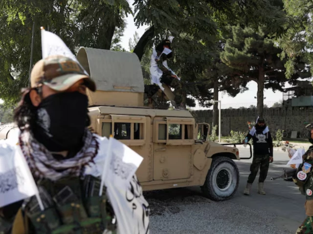 taliban soldiers stand guard on a street in kabul afghanistan photo reuters