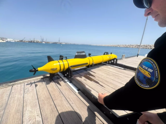 stm t rkiye s leading naval engineering company continues sea trials of its unmanned autonomous underwater vehicle stm neta just six months after its unveiling stm neta began sea trials and will primarily be used by the turkish navy for mine detection missions photo stm website