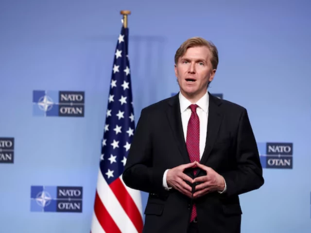 us undersecretary of defense for policy elbridge colby attends a nato defence ministers meeting at the alliance headquarters in brussels belgium february 12 2026 photo reuters