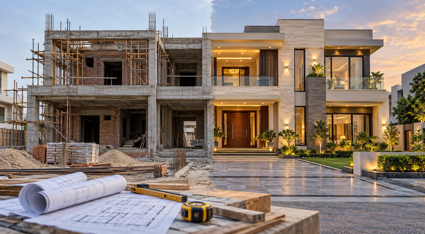 1 Kanal House Construction Cost in Pakistan 2026