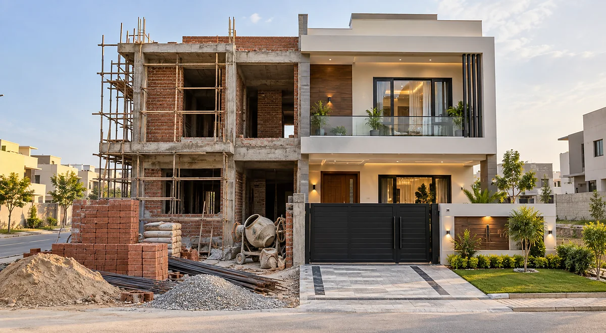 5 Marla House Construction Cost in Pakistan 2026