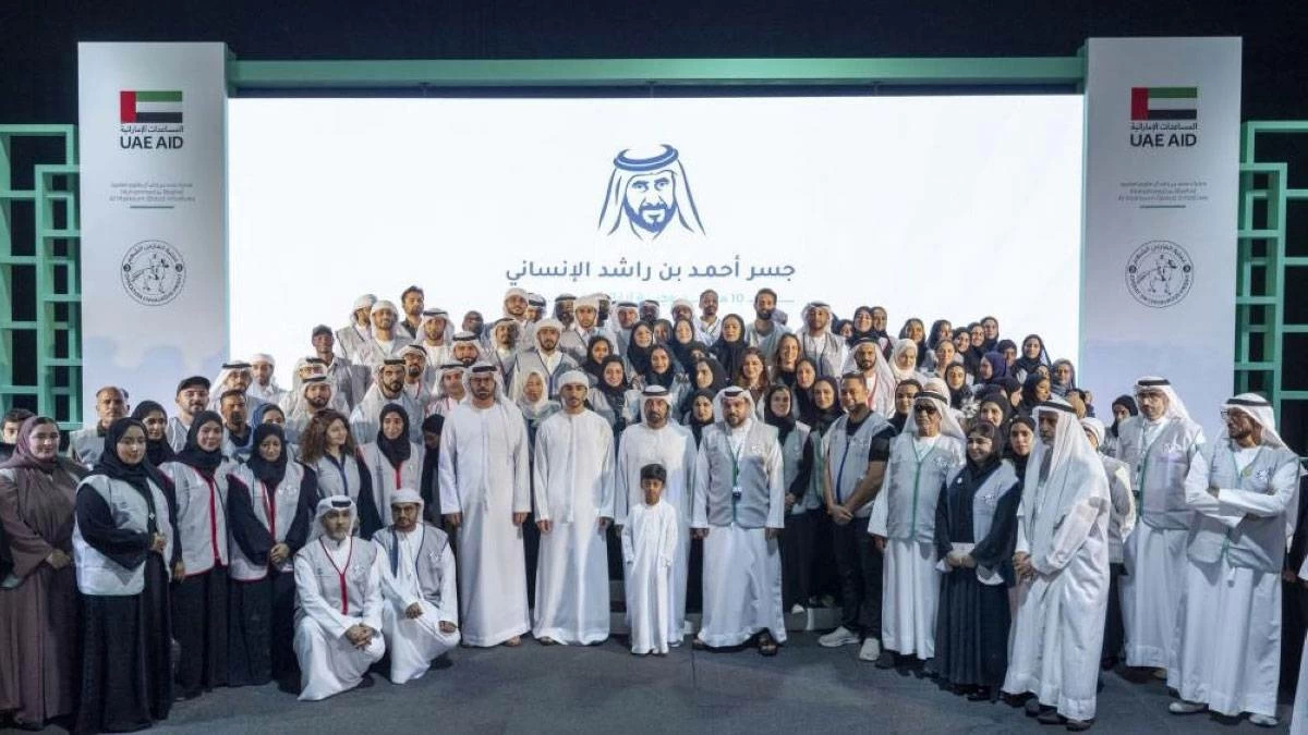 Ahmed Bin Rashid Humanitarian Bridge achieves the goal of preparing over 10 million meals for Gaza at Dubai World Trade Centre