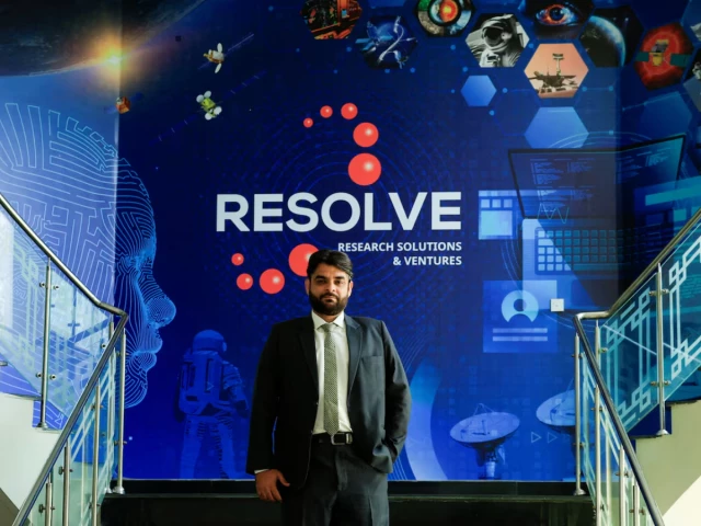 uzair ansari director of artificial intelligence at pakistan s national space agency suparco poses during an interview with reuters in karachi pakistan may 4 2026 photo reuters