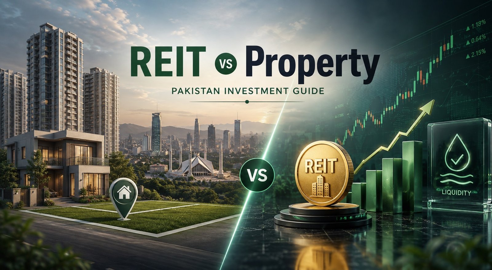 Plots, Apartments, PSX & Bank Deposits Compared