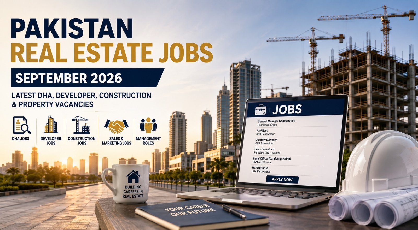 DHA, Developer & Construction Vacancies