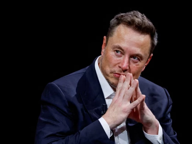 elon musk ceo of tesla and spacex gestures as he attends the viva technology conference dedicated to innovation and startups at the porte de versailles exhibition centre in paris france june 16 2023 reuters